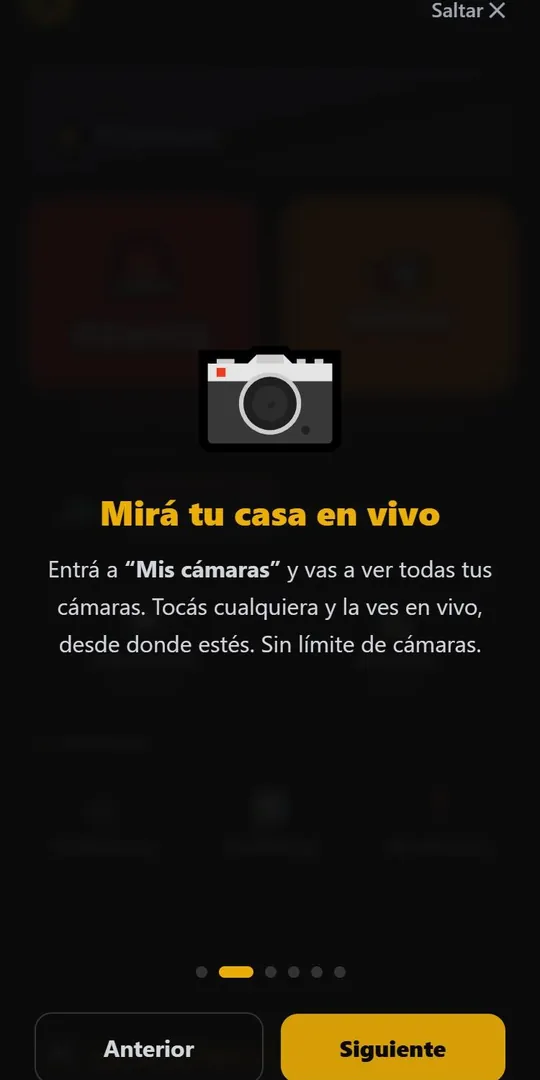 Bienvenida: mirá tu casa en vivo