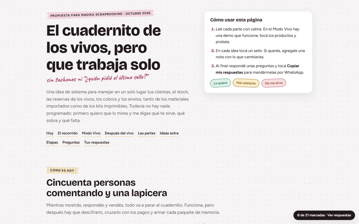 Portada de la propuesta