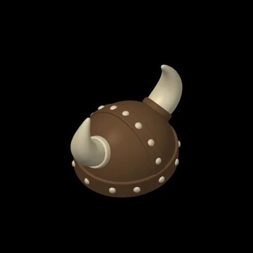 Casco vikingo impreso en 3D